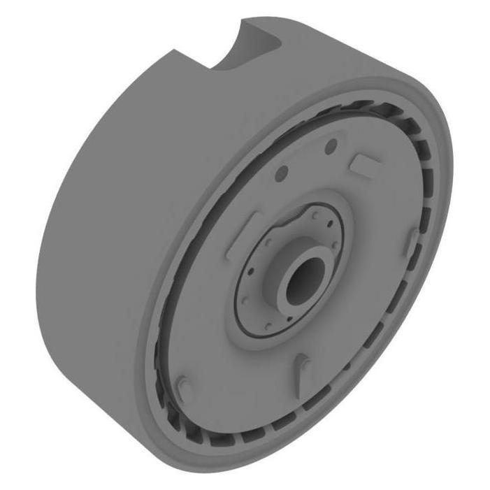Eduard Bf 110 C/D main undercarriage wheels (648052)