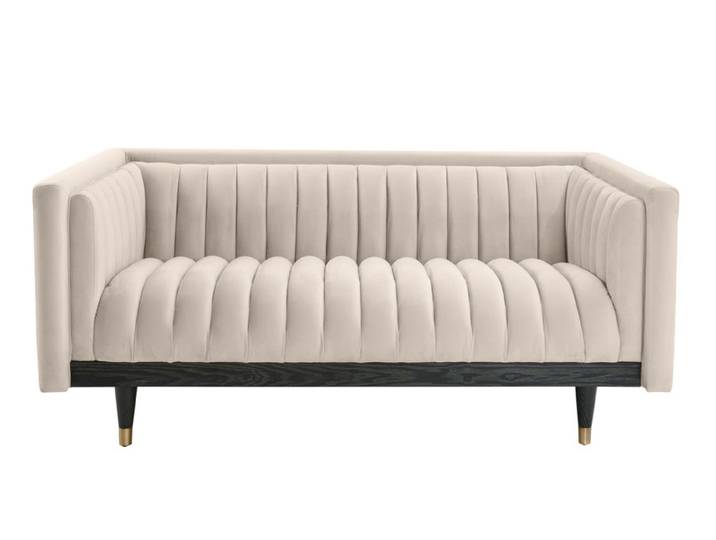 Metz 2 Sitzer Sofa - Kreideweiß