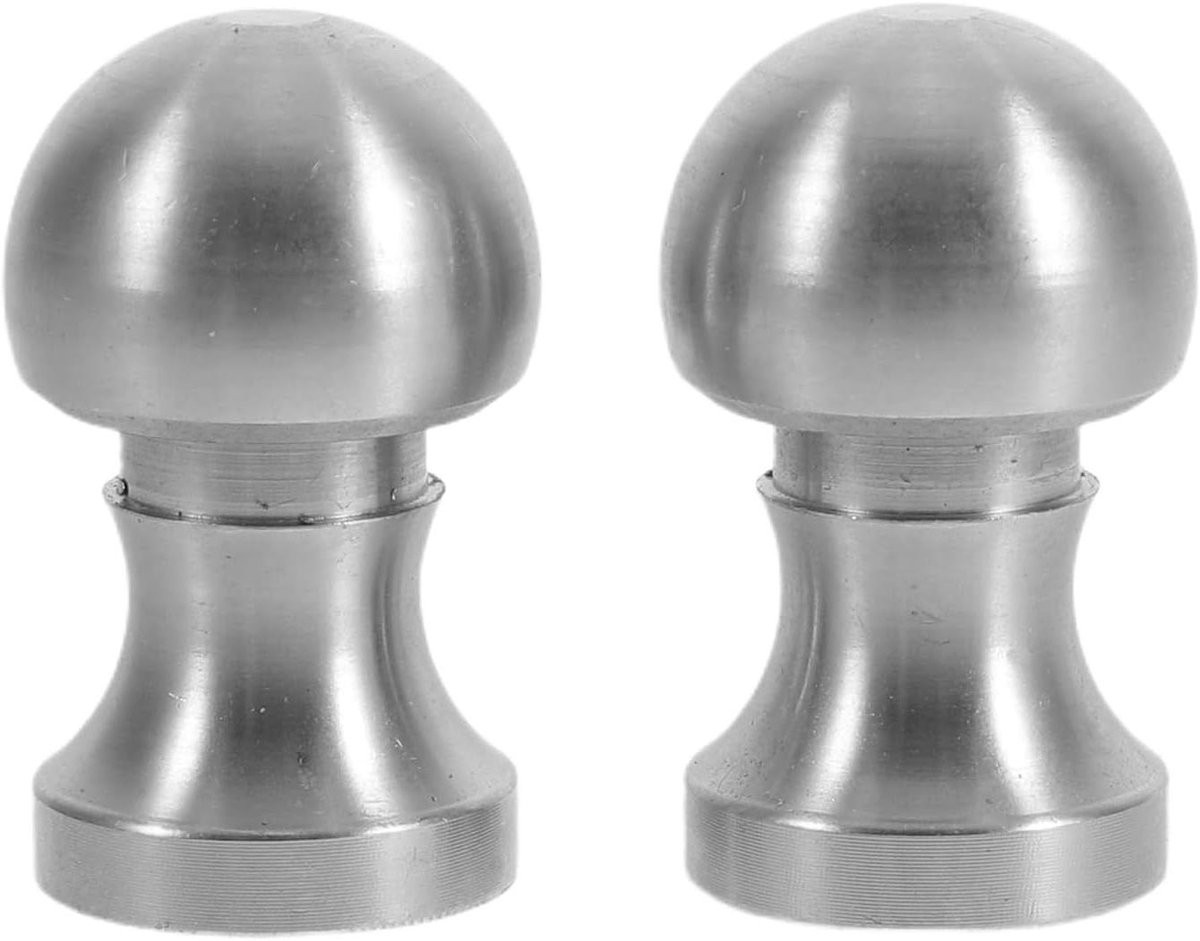 Zilveren roestvrijstalen meubelknop voor kastdeuren, 28 cm