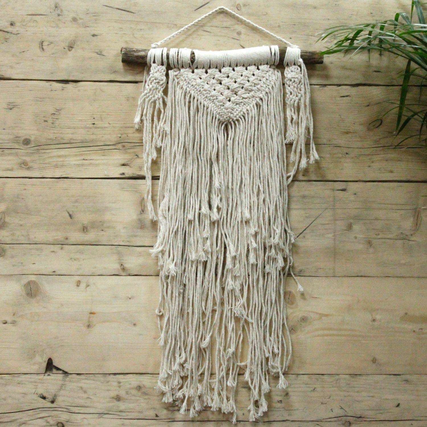 Ancient Wisdom Macramé wanddecoratie Natuurlijke overvloed