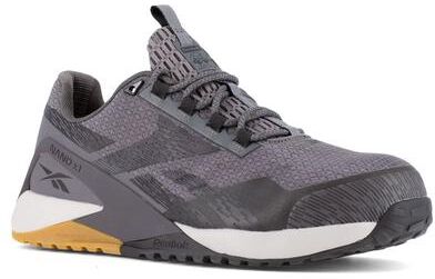 Reebok Work Nano X1 Adventure Work Composite Toe - Mens 7.5 Grey Oxford Shoes Medium