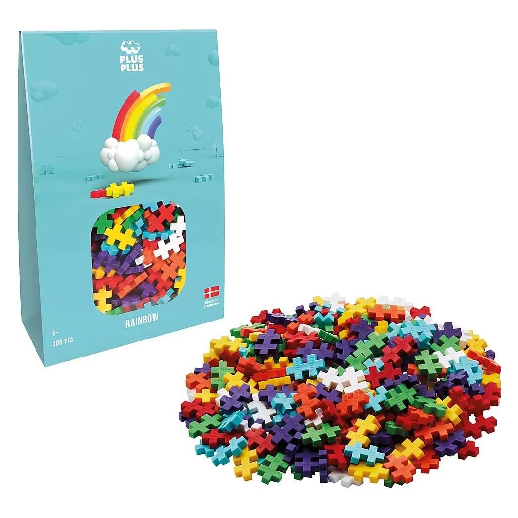 Plus-Plus 300 Kreativ Bausteine Regenbogen (9603977)