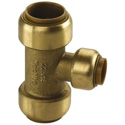 Kupfer Steckfitting Tectite T-Stück Mittelabgang reduziert 28 mm - 22 mm - 28 mm DVGW
