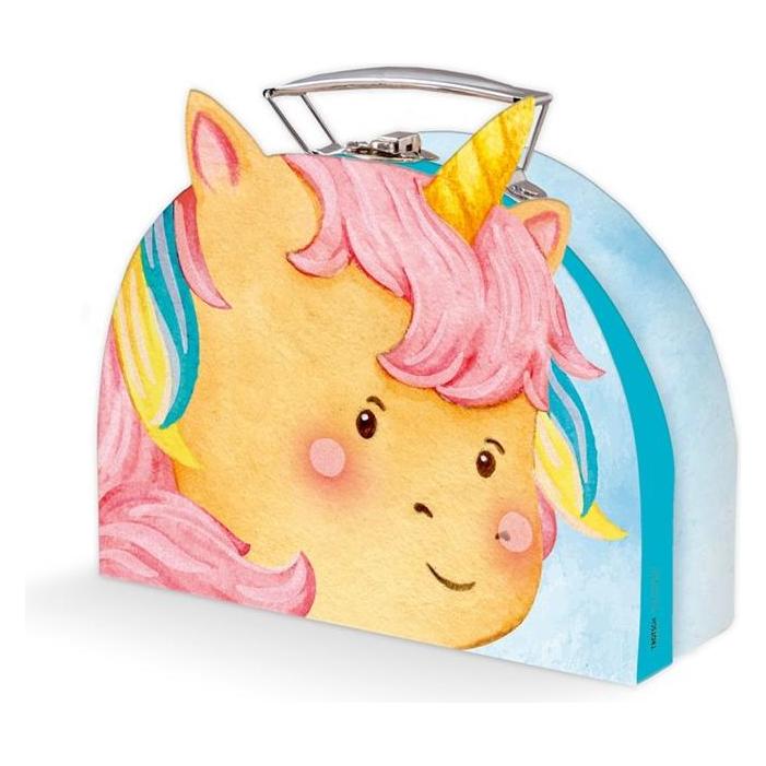 Trötsch Koffer mit Formdeckel Einhorn medium (80117N)