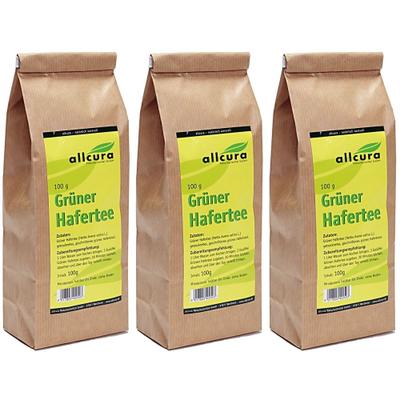 allcura Grüner Hafertee, lose 3x100 g Tee