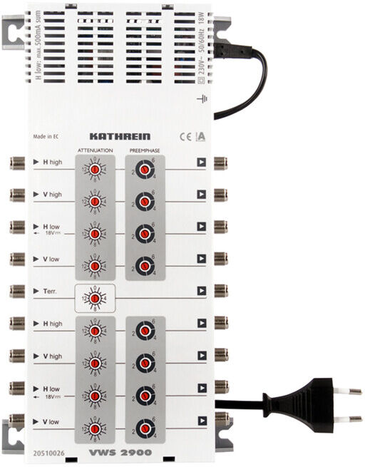 Kathrein Amplificateur-multiswitch VWS 2900 (20510026)