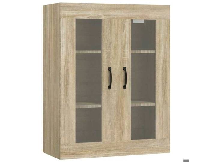 Commode Vaisselier - Cadre durable - Armoire murale suspendue Chêne sonoma 69 5x34x90 cm - moderne_97607