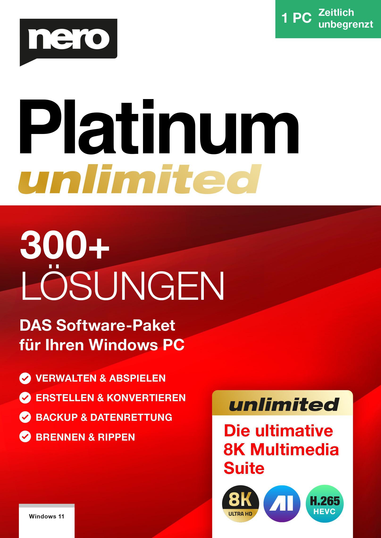 NERO Platinum Unlimited Download Code  Download