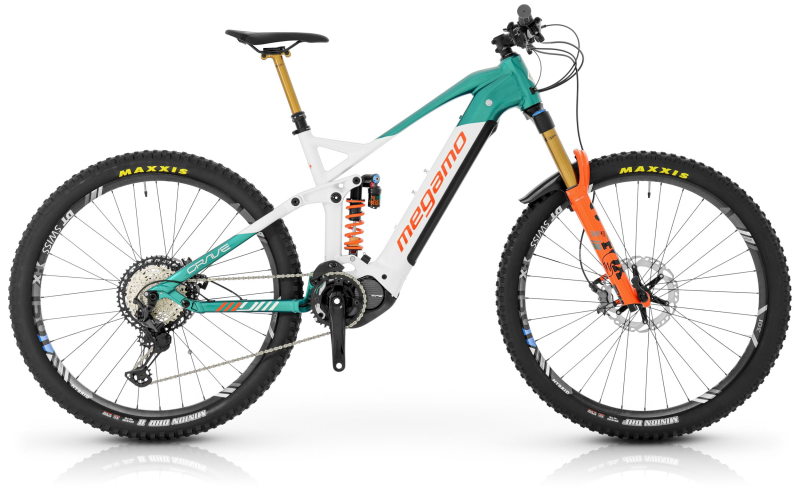 Megamo MTB e-bike biammortizzata  CRAVE AL 10 EP801 12v 630 Wh
