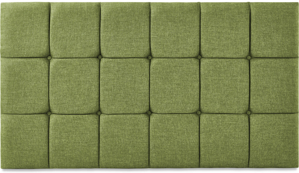 Marlow Home Co. Brickhouse Upholstered Velvet Headboard Lime Green Small Single (2'6)