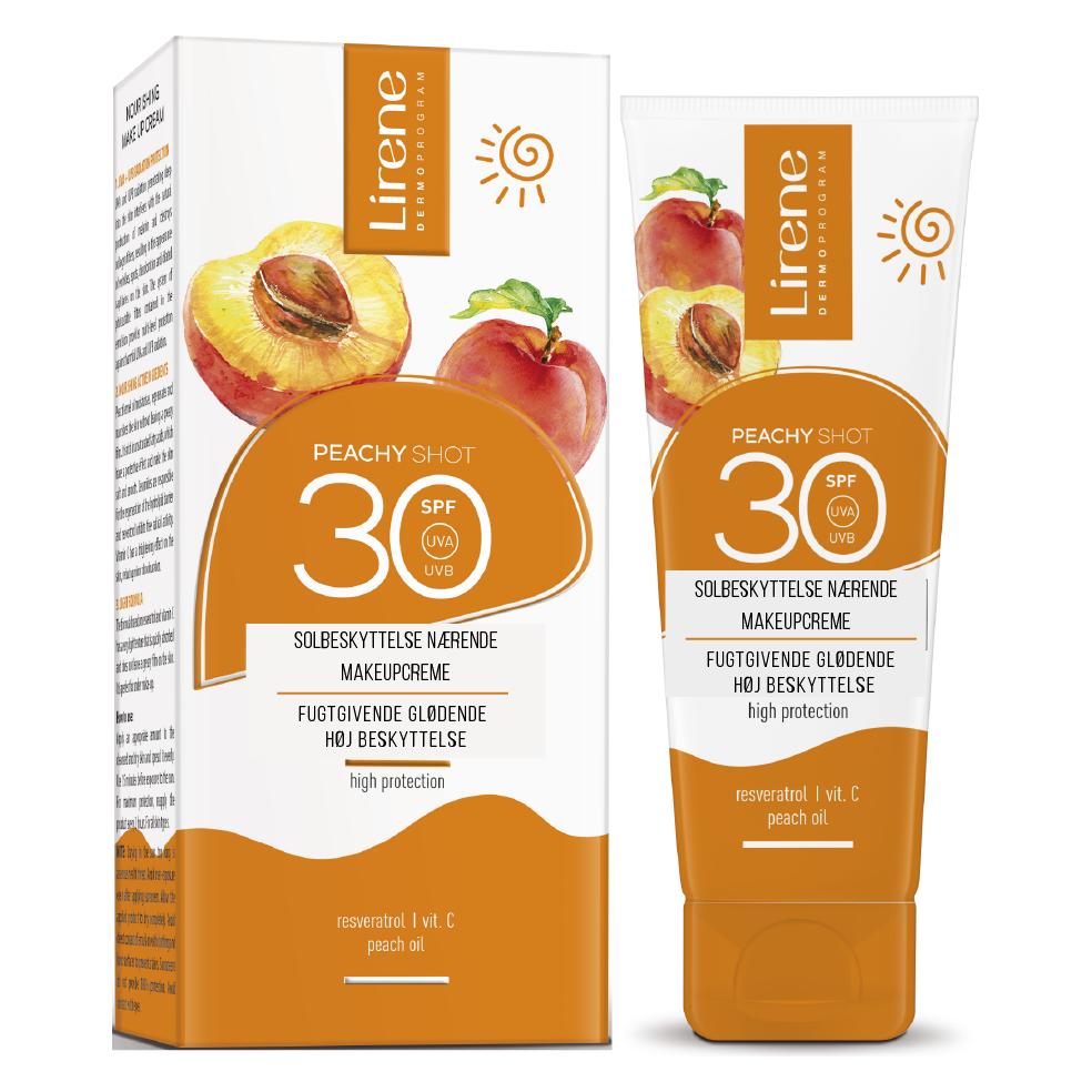 Lirene Peachy Shot Nourishing Make-Up Cream Spf30 50Ml (SPF 30, 50 ml) (10E31113)