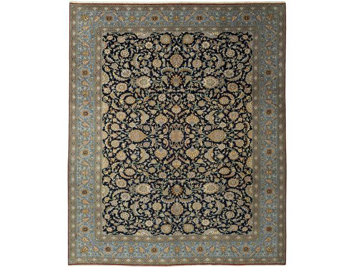 Ghom Kork Antik Teppich 331x396 Handgeknüpft Orientteppich Perserteppich