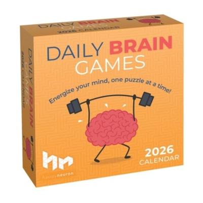 Daily Brain Games 2026 Day-To-Day Calendar