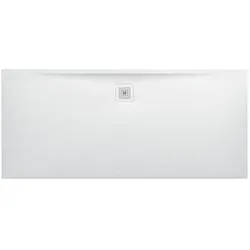 LAUFEN Pro Duschwanne H2109550000001 Marbond Ablauf lange Seite weiss