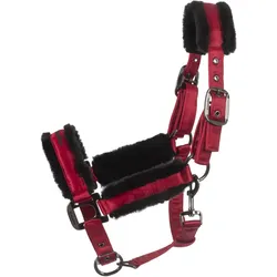 Cavallo JERO Elegantes Halfter dark ruby Horsefashion 2025, Größe: GP