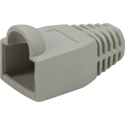 LOGILINK MP0063 - Knickschutztülle für RJ45, grau, 50 Stück
