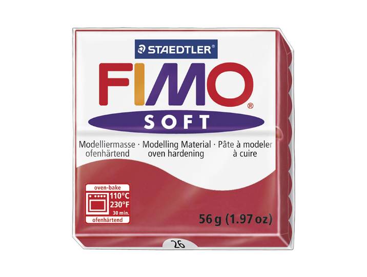 Fimo Soft Modelliermasse Kirsche 57 g
