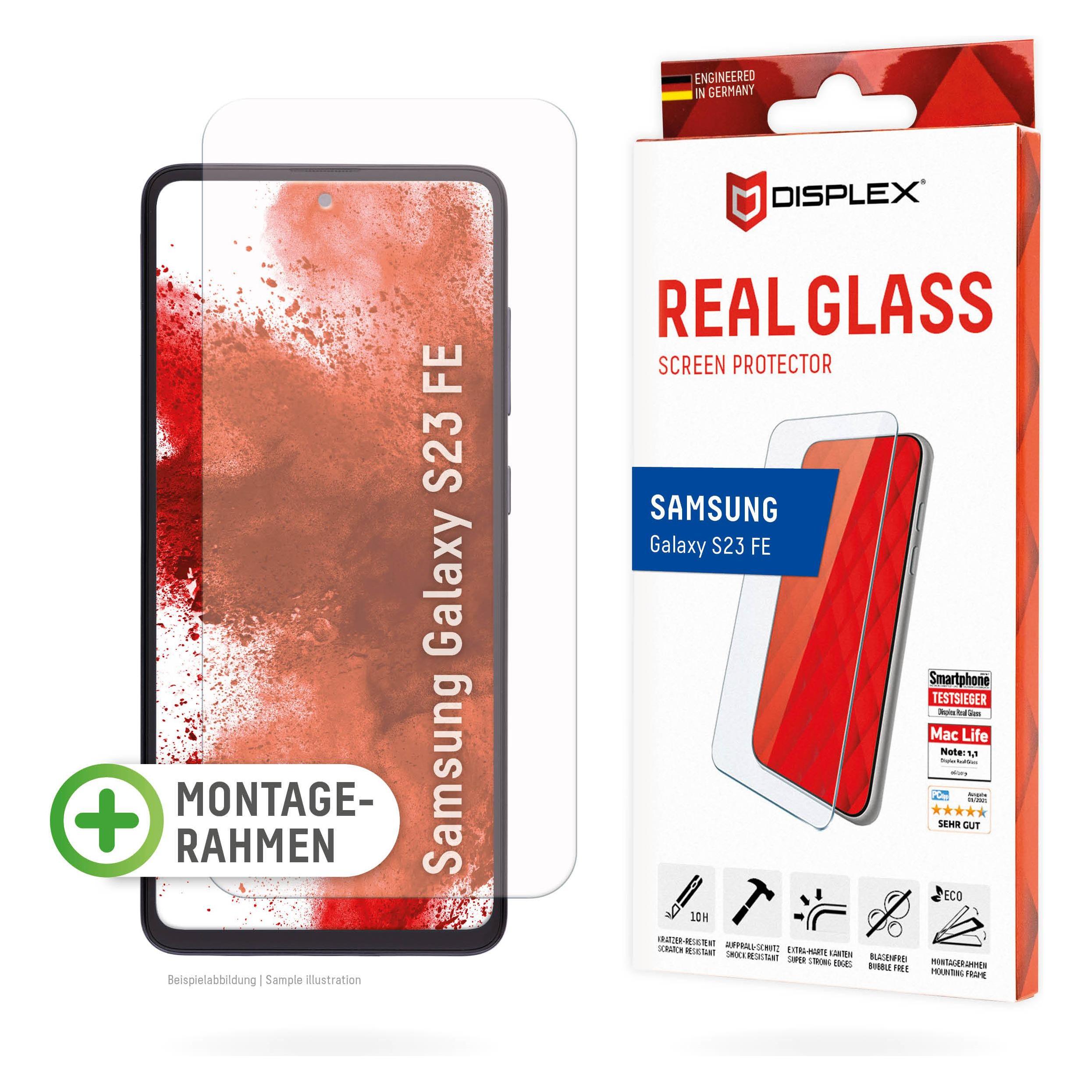 Displex Real Glass, 2D Panzerglas (Samsung Galaxy S23 FE) (01874)