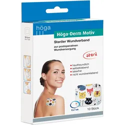 Höga-Derm Motiv Steriler Wundverband 6x7cm 10 ST