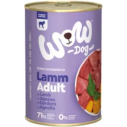 WOW DOG Adult Lamm 6x400 g