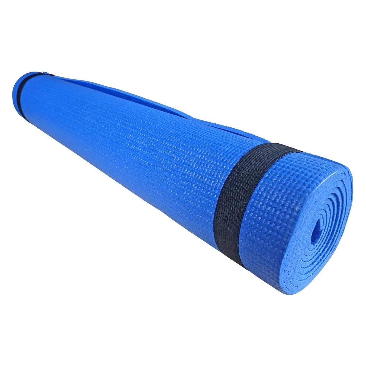 Kubi Sport Yoga- und Pilates-Übungsmatte, blau, KUBISPORT, 173 x 61 x 0,4 cm (4 mm) (76521495)