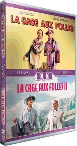 Jean Poiret - La cage aux folles 1 &amp; 2 - Coffret 2 DVD [FR Import] - Preis vom 18.10.2026 19:22:15 h