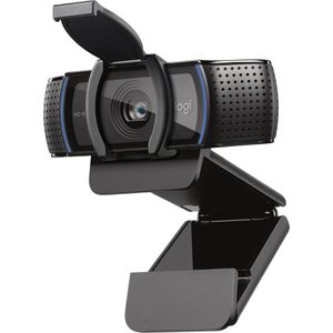 Logitech Webcam C920E Business 960-001360, schwarz, USB-A, mit Mikrofon und Abdeckung, Full-HD (1080p)