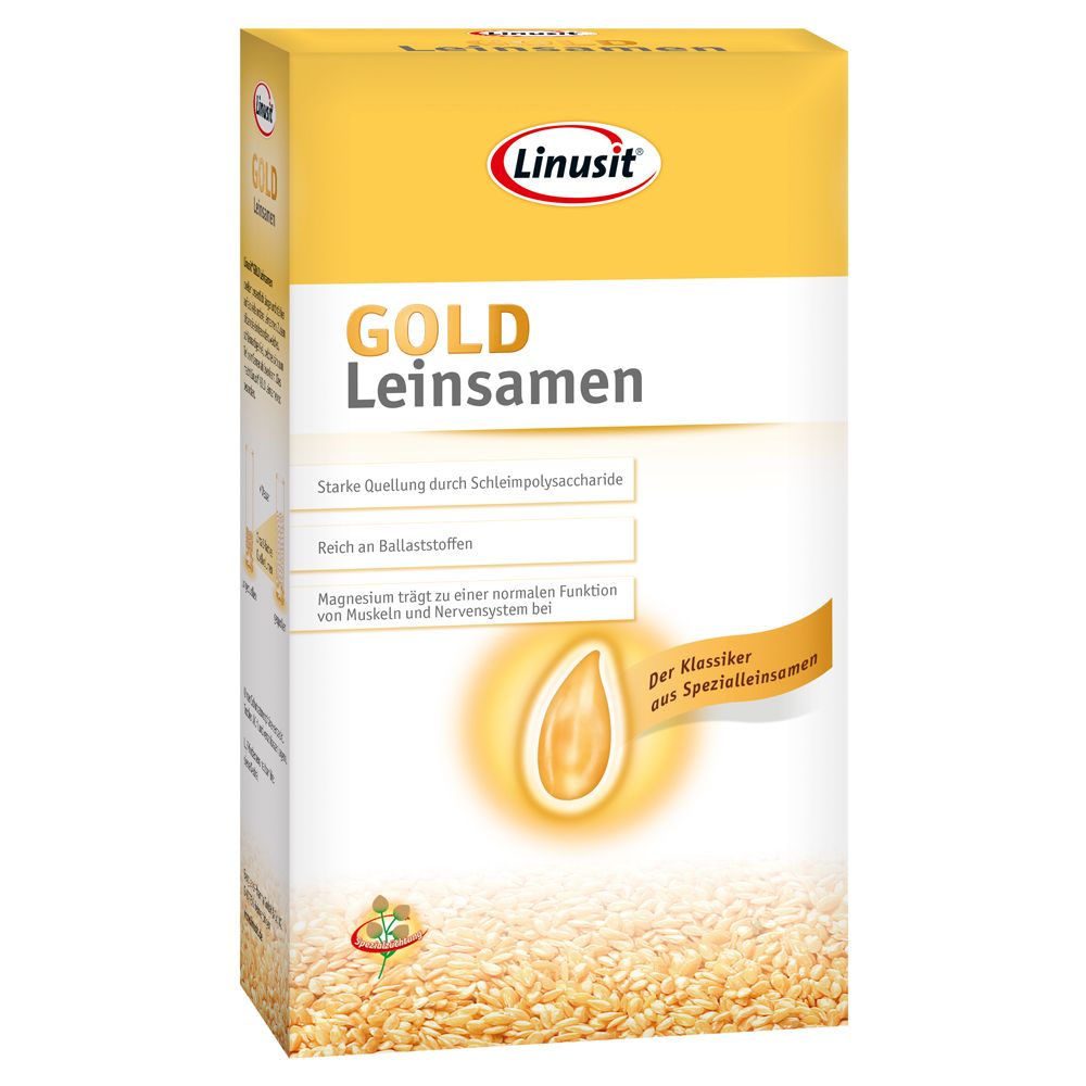 Linusit Gold Leinsamen 250 g Kerne