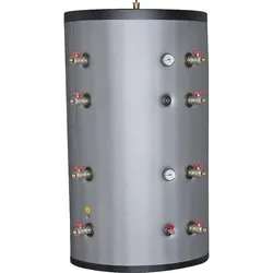 Pufferspeicher 1500 Liter ohne Wärmetauscher, mit Weichschaumisolierung