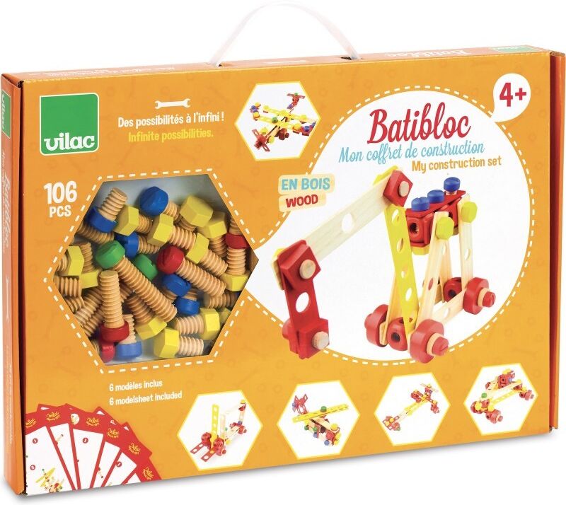 Coffret de Construction Batibloc - Vilac