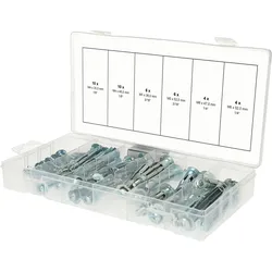 KS Tools Sortiment Spreiz- und Ankerdübel, M4x20mm - M6x52mm, 40-tlg - 970.0820