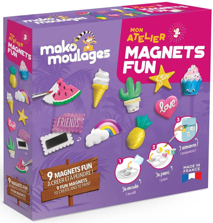 Mon atelier Magnets fun - Mako Moulages