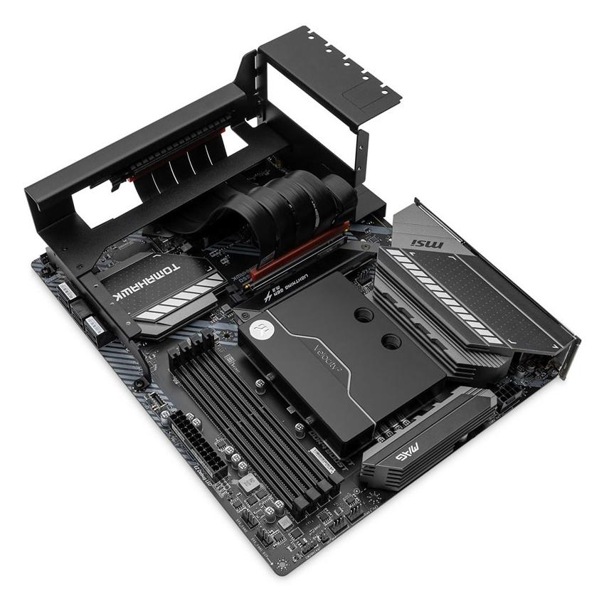EKWB EK-Loop Vertikaler Grafikkartenhalter EVO, PCIe-Riser-Kabel 4. Gen (3831109892084)