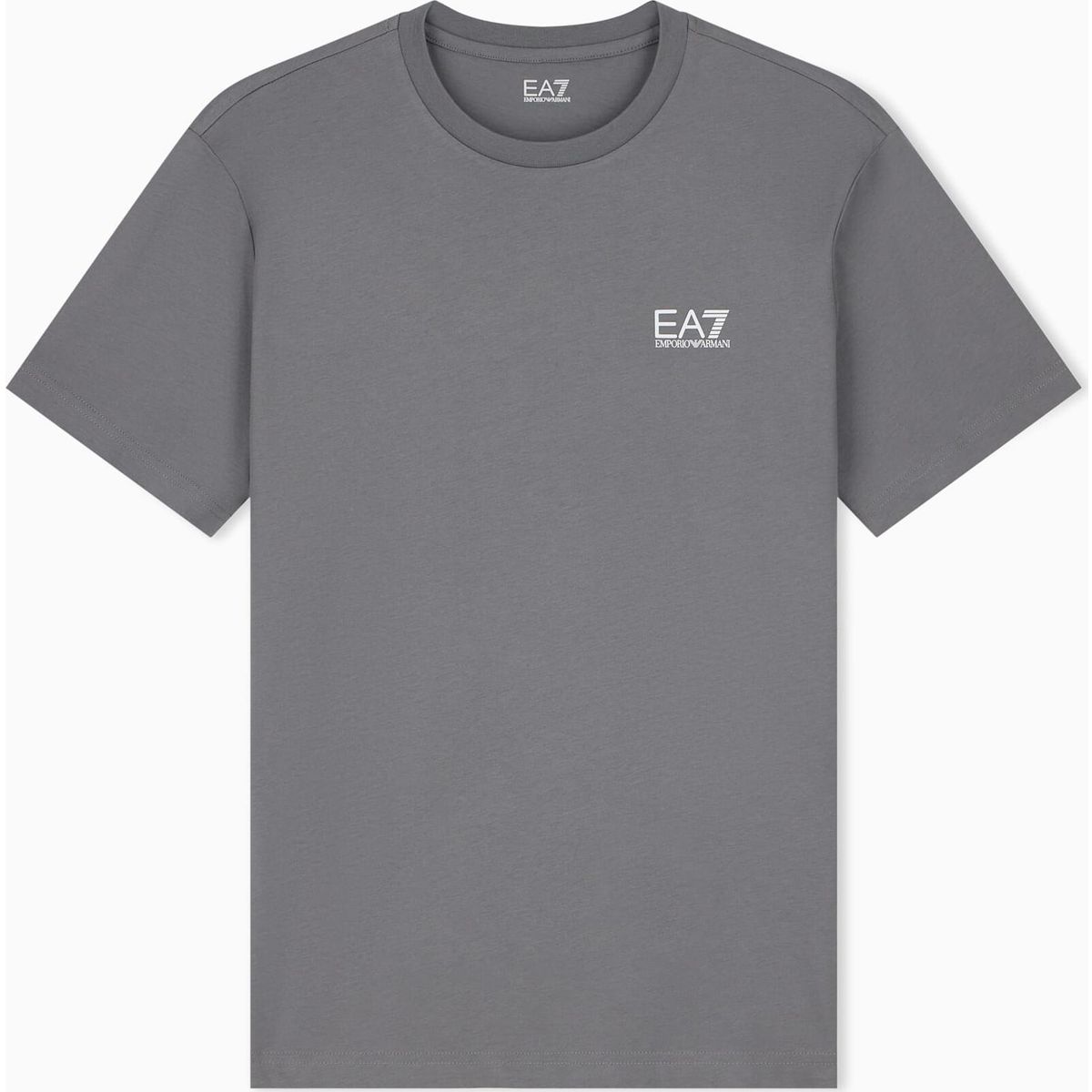 EA7 Train Core ID M Tee SS CO CC - Train Core ID M Tee SS CO CC pewter (U8085) 4XL 8NPT25 PJVPZ-U8085-4XL