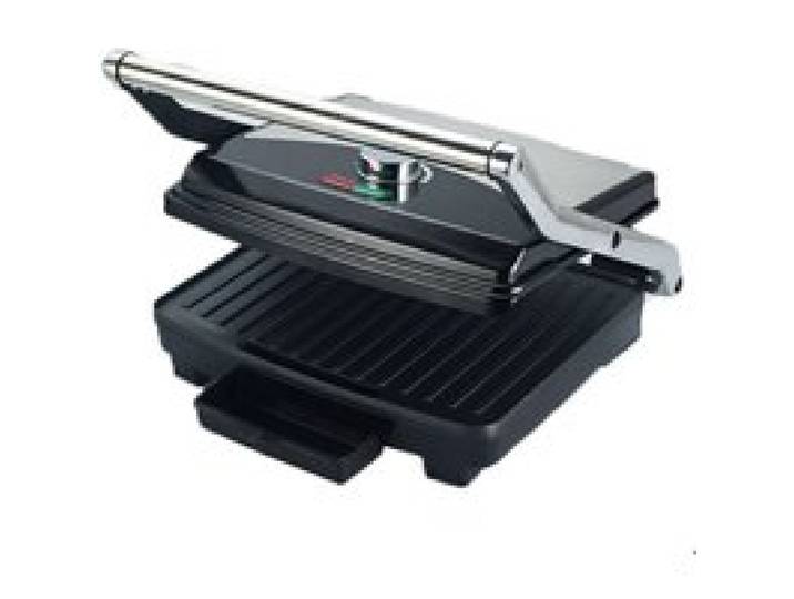 Grill électrique - Lazozo - gotoll appareil à sandwich presses à panini croque monsieur plaques anti-adhésives (rouge)