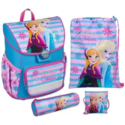 Scooli Schulranzenset Frozen Cosmos, 4-teilig