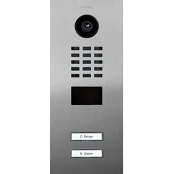 DoorBird D2202V IP Video Türsprechanlage – Edelstahl V4A