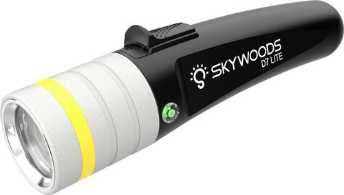 Skywoods 761086664875 LED Taucherlampe 2000lm akkubetrieben Schwarz