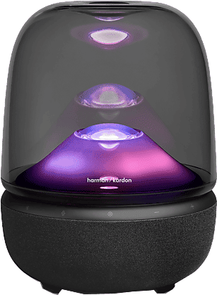 Altavoz bluetooth - Harman Kardon Aura Studio 5, 160 W, Iluminación Ambiental, Negro
