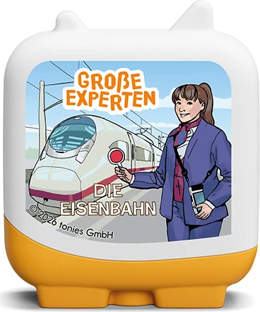 Tonies Pocket : GROßE EXPERTEN - Die Eisenbahn (Hörspiel)