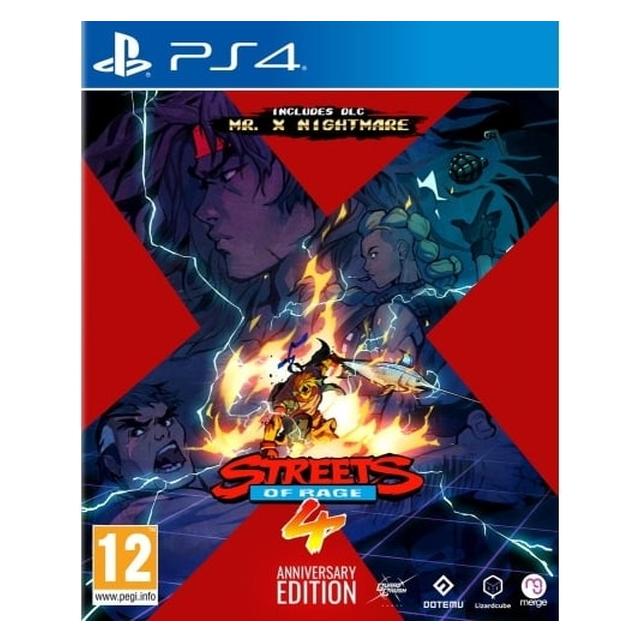 Merge Games Streets of Rage 4 - Anniversary Edition (XJ) (PS4) (38597)