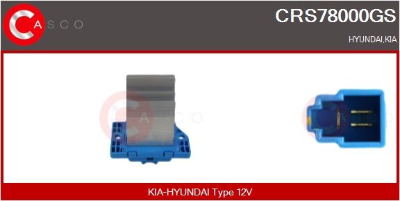 Casco Widerstand, Innenraumgebläse Crs78000gs Für Hyundai