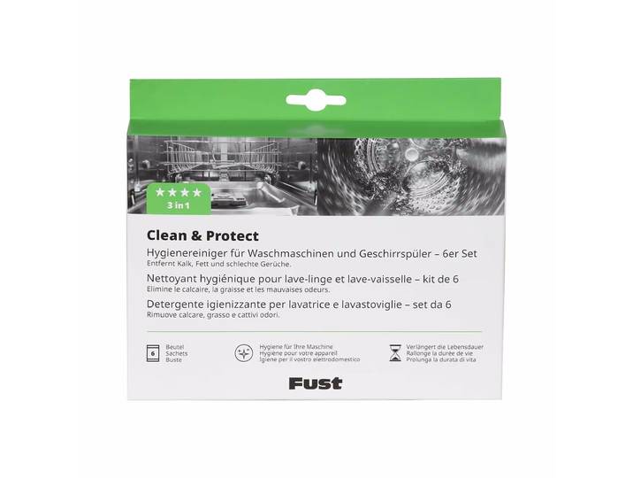 Fust Clean & Protect 6er Set Entkalker – Geräte Reinigungsmittel/Entkalker