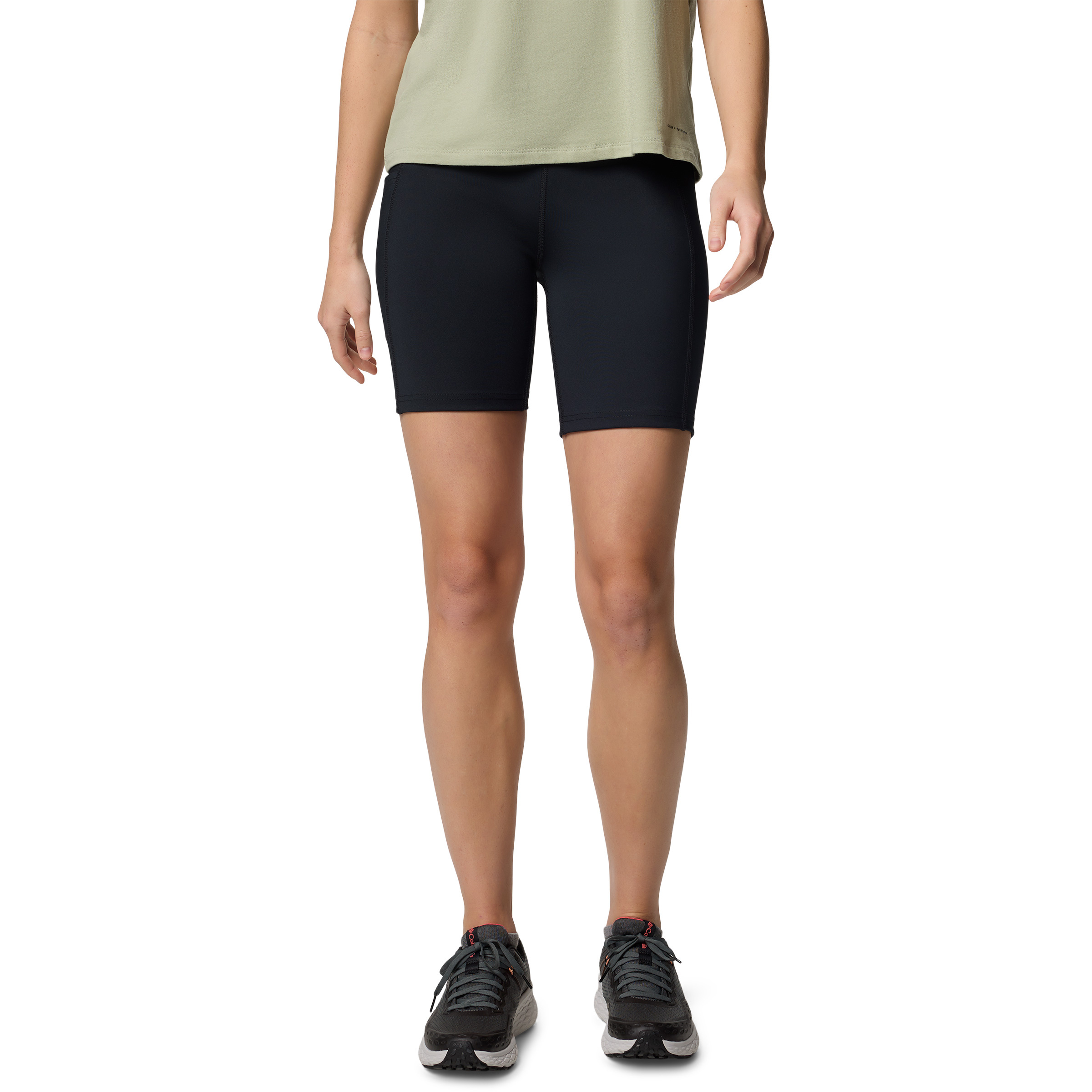 Columbia Boundless Trek 1/2 Tights Damen Laufhose schwarz Größe XS Trekking Elastisch
