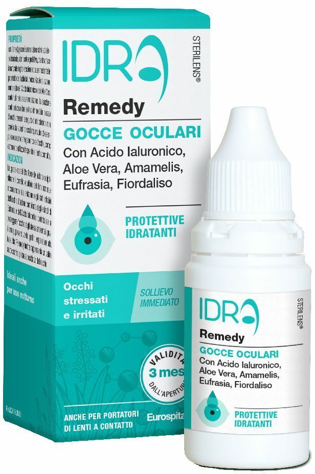 Sterilens Gocce Oculari Protettive Idratanti  Idra Remedy Con Acido Ialuronico E