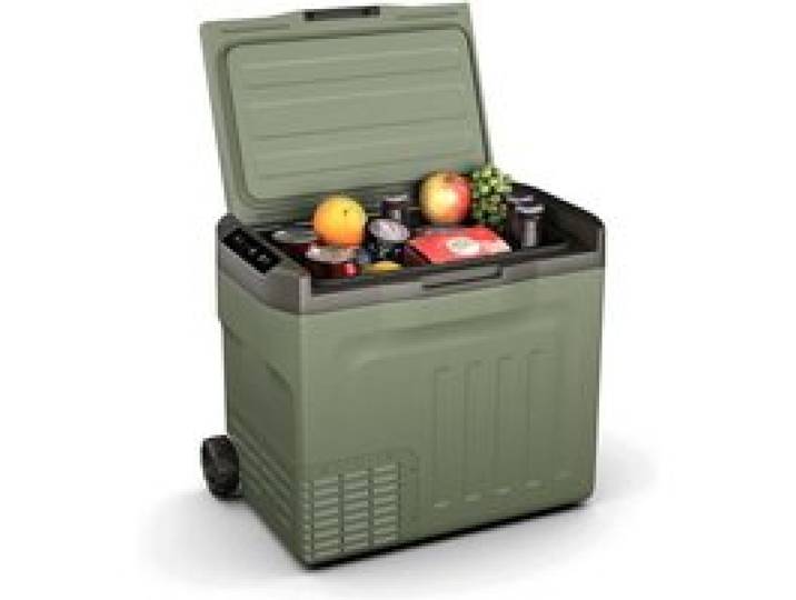 Klarstein PolarForce 37 l Glacière à compresseur panneau LCD éclairage tout-terrain protection de la batterie 12 V/230 V