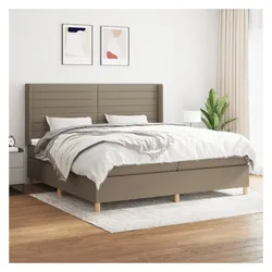 vidaXL, Boxspringbett, Boxspringbett (200 x 200 cm)