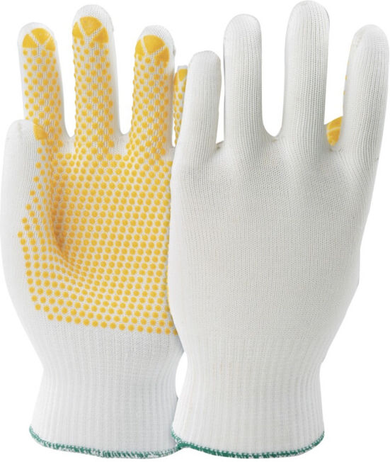 Gants PolyTRIX N 912 taille 9 blanc/jaune PA/CO EN 388 cat. II HONEYWELL (912/9)