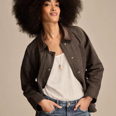 Lucky Brand Chore Jacket - Women's Clothing Outerwear Jackets Coats in Ollivander, Size L