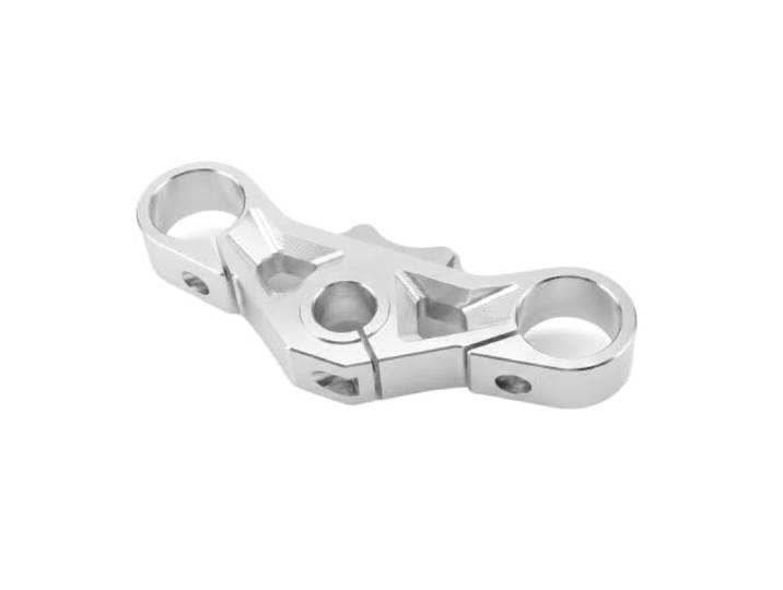 Obere Gabelbrücke， Für 450SR 2022- Motorrad Kit Obere Gabel Querstrebe Gabelbrücke Uplink Platte Gabelführung Gabelbrücke，(Titanium)